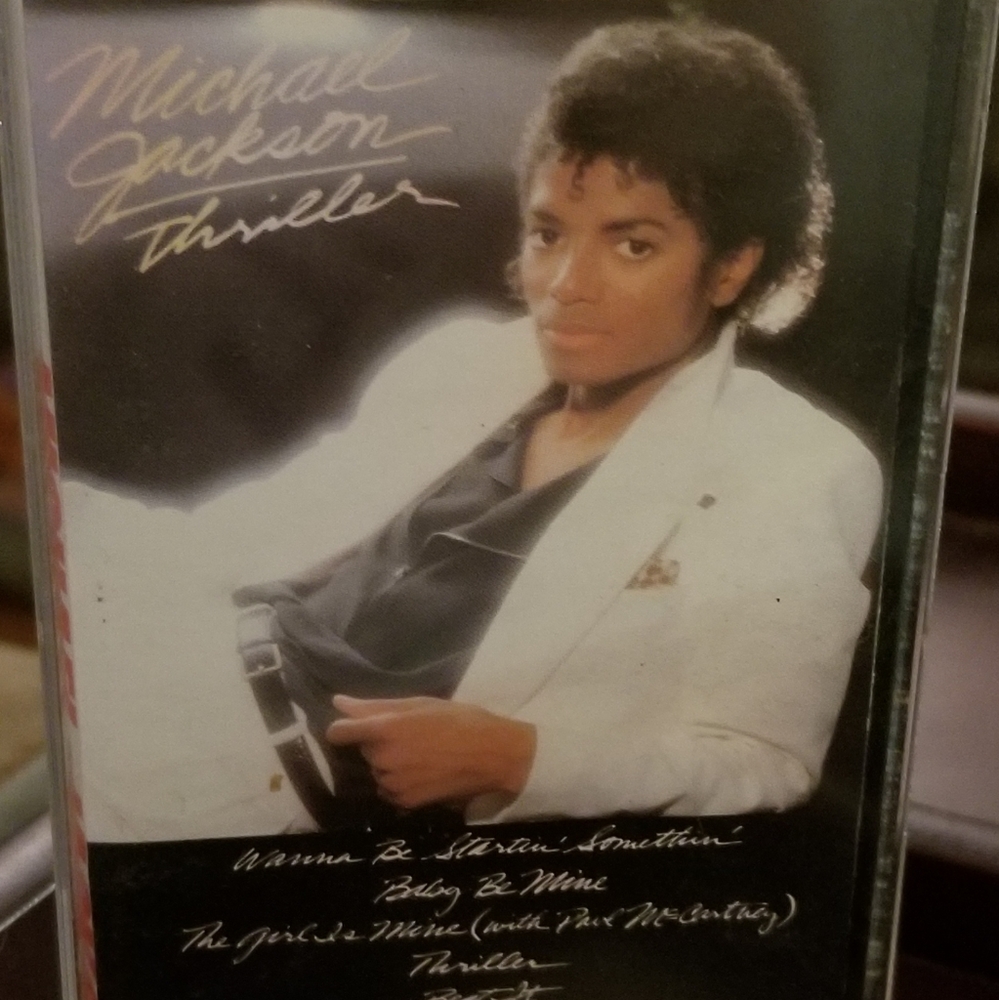 Michael Jackson Thriller cassette tape